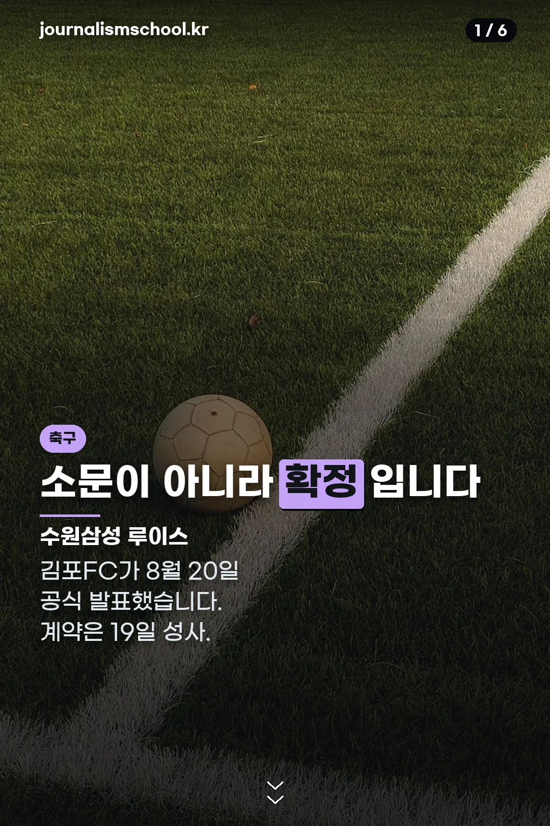 수원삼성 루이스 영입 표지