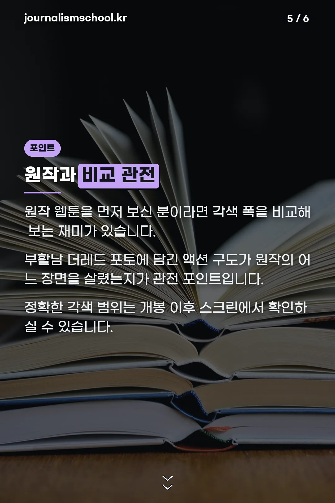 원작 비교 포인트