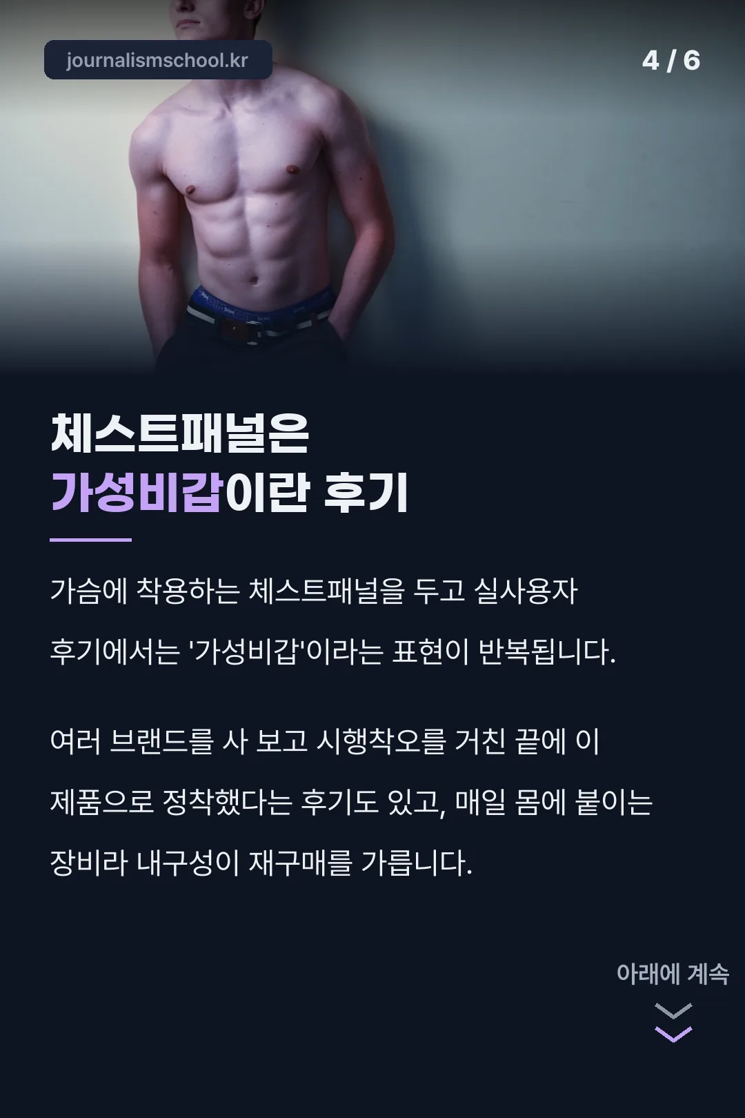 체스트패널 가성비 후기